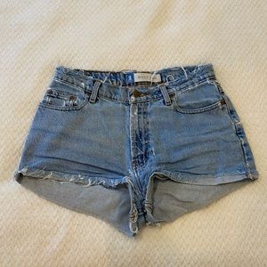 Vintage jean shorts